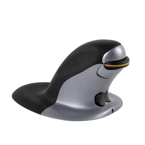 Mouse verticale FELLOWES Penguin® Wireless nero/argento medio 9894701